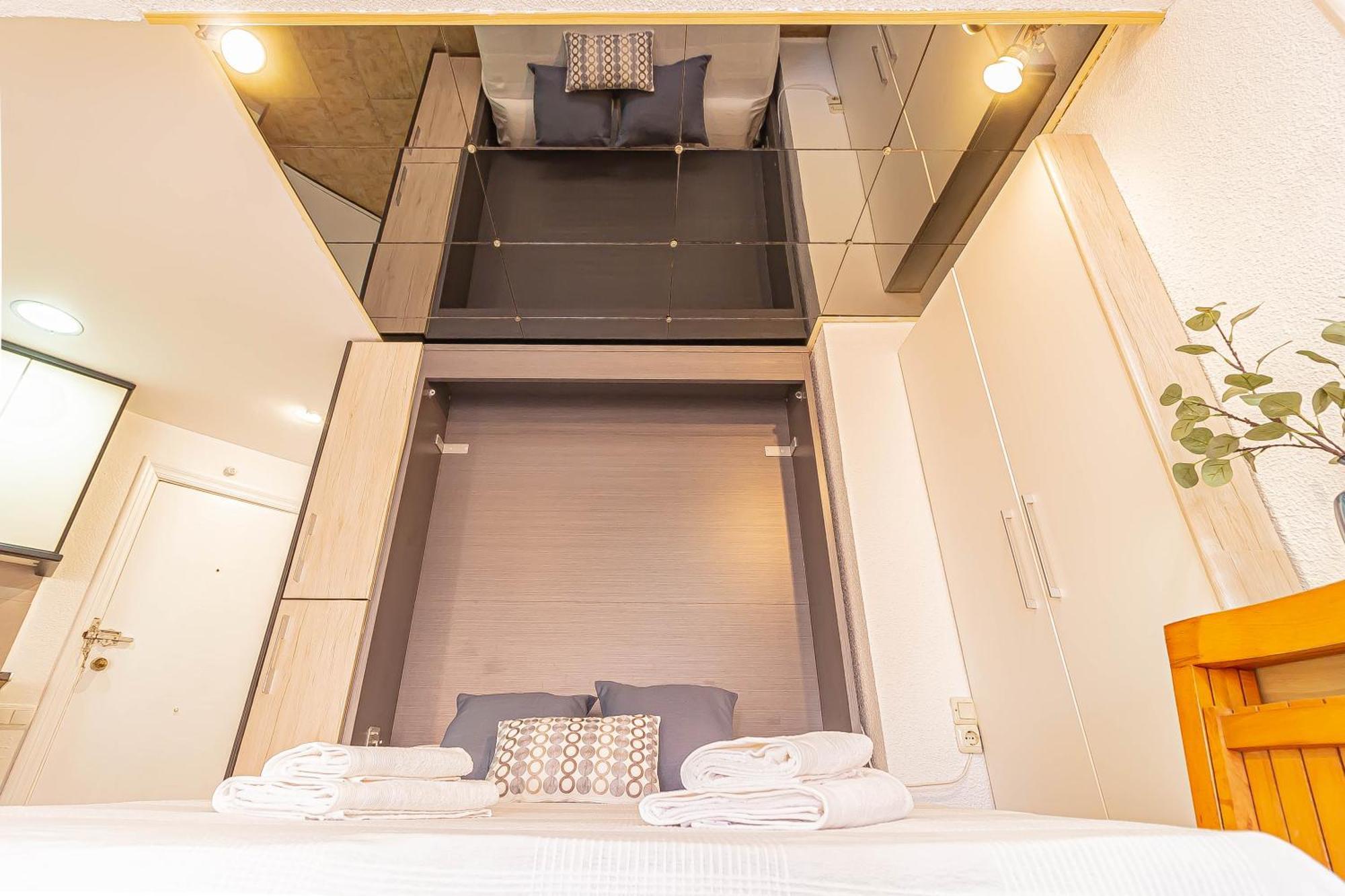 La Pecera - La Manga Del Mar Menor - Edificio Monaco - Kilometro 7 - Cama Plegable Y Sofa-Cama Apartment Luaran gambar