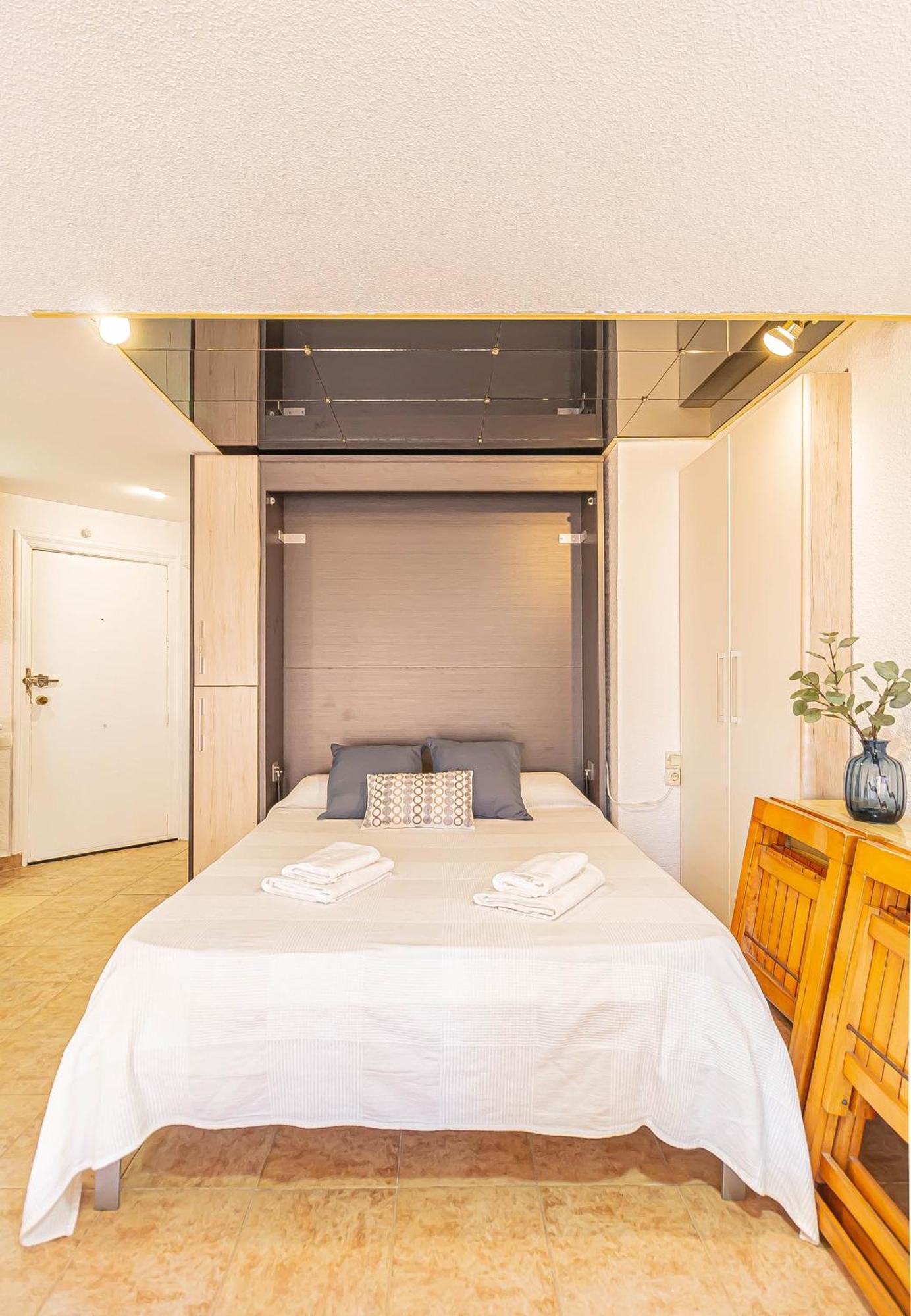 La Pecera - La Manga Del Mar Menor - Edificio Monaco - Kilometro 7 - Cama Plegable Y Sofa-Cama Apartment Luaran gambar