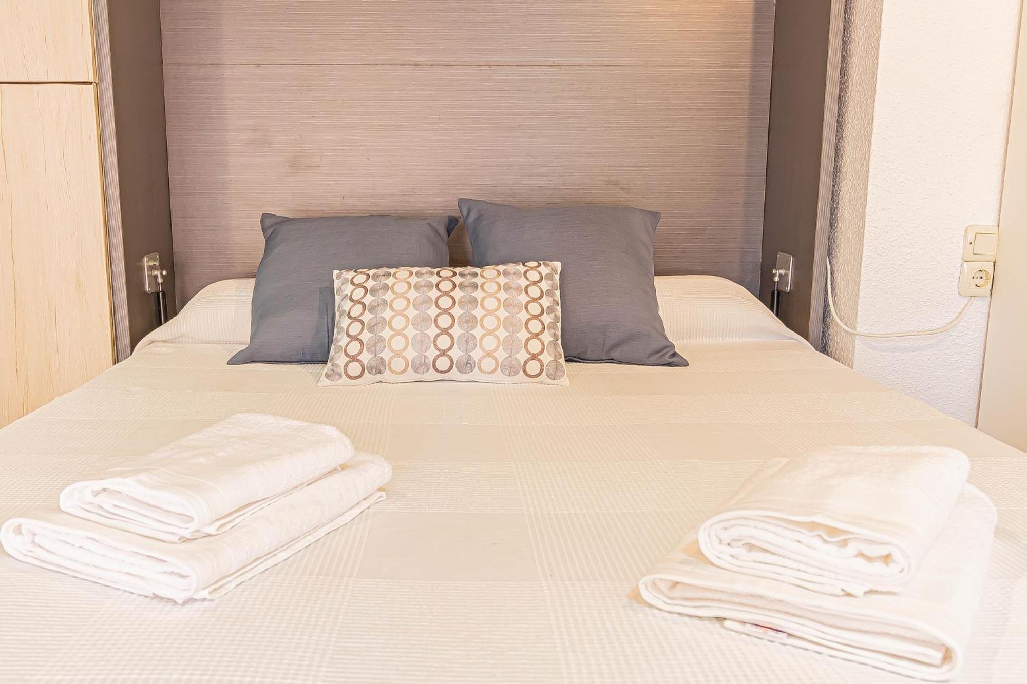 La Pecera - La Manga Del Mar Menor - Edificio Monaco - Kilometro 7 - Cama Plegable Y Sofa-Cama Apartment Luaran gambar