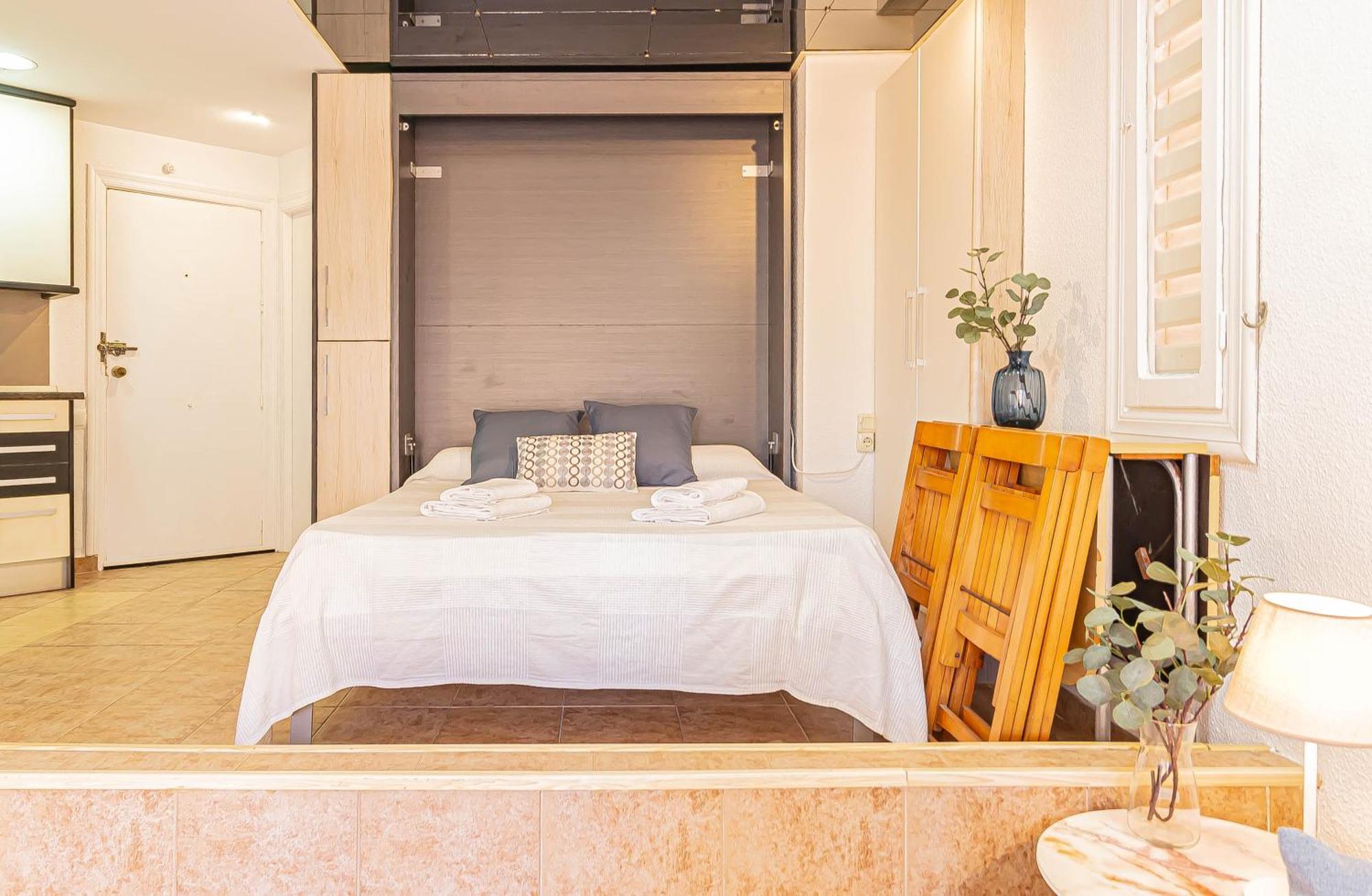La Pecera - La Manga Del Mar Menor - Edificio Monaco - Kilometro 7 - Cama Plegable Y Sofa-Cama Apartment Luaran gambar