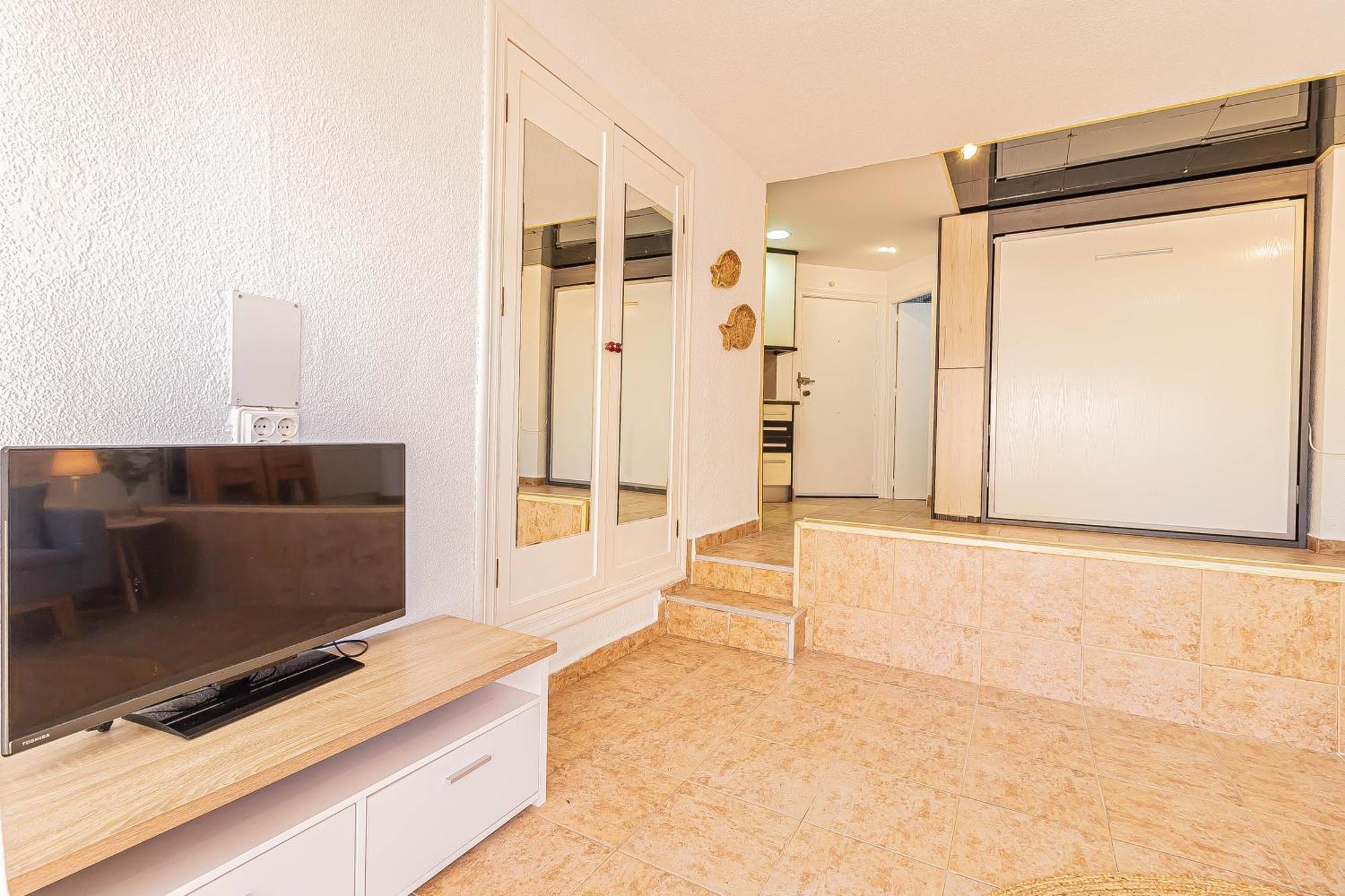 La Pecera - La Manga Del Mar Menor - Edificio Monaco - Kilometro 7 - Cama Plegable Y Sofa-Cama Apartment Luaran gambar