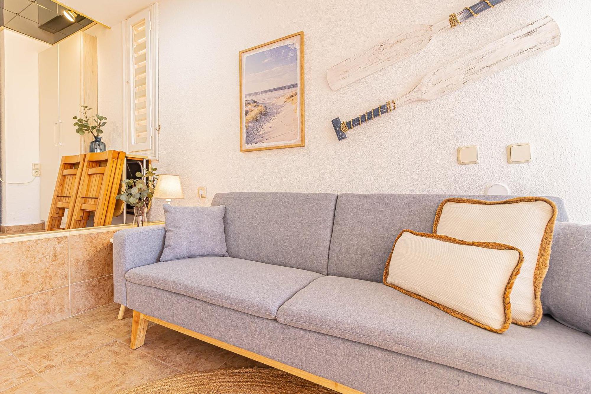 La Pecera - La Manga Del Mar Menor - Edificio Monaco - Kilometro 7 - Cama Plegable Y Sofa-Cama Apartment Luaran gambar