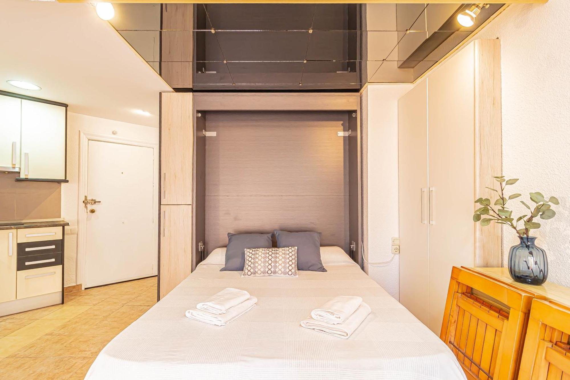 La Pecera - La Manga Del Mar Menor - Edificio Monaco - Kilometro 7 - Cama Plegable Y Sofa-Cama Apartment Luaran gambar