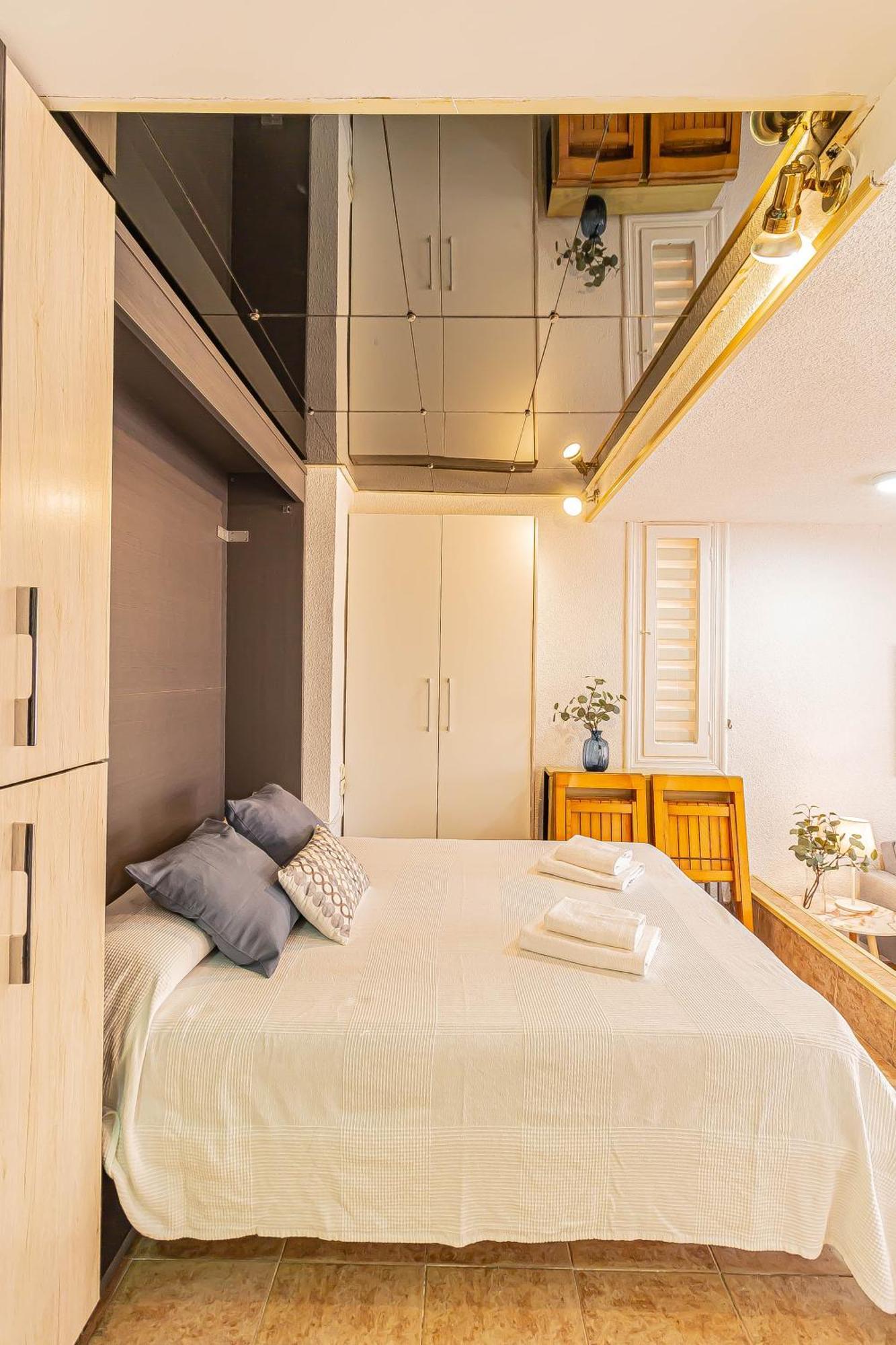 La Pecera - La Manga Del Mar Menor - Edificio Monaco - Kilometro 7 - Cama Plegable Y Sofa-Cama Apartment Luaran gambar