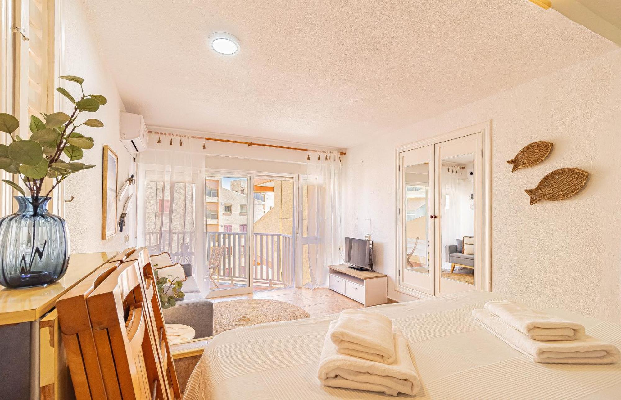 La Pecera - La Manga Del Mar Menor - Edificio Monaco - Kilometro 7 - Cama Plegable Y Sofa-Cama Apartment Luaran gambar