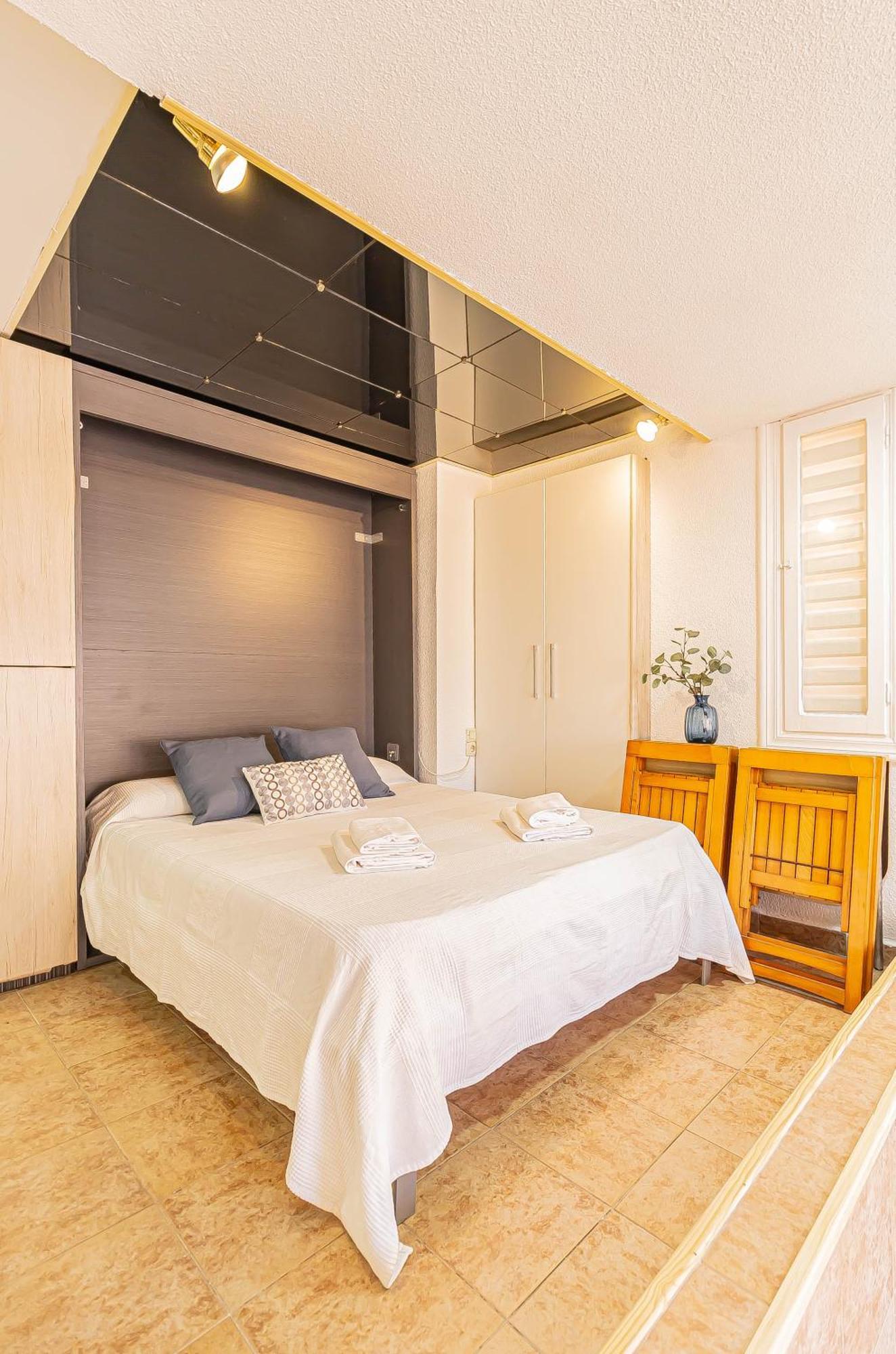 La Pecera - La Manga Del Mar Menor - Edificio Monaco - Kilometro 7 - Cama Plegable Y Sofa-Cama Apartment Luaran gambar